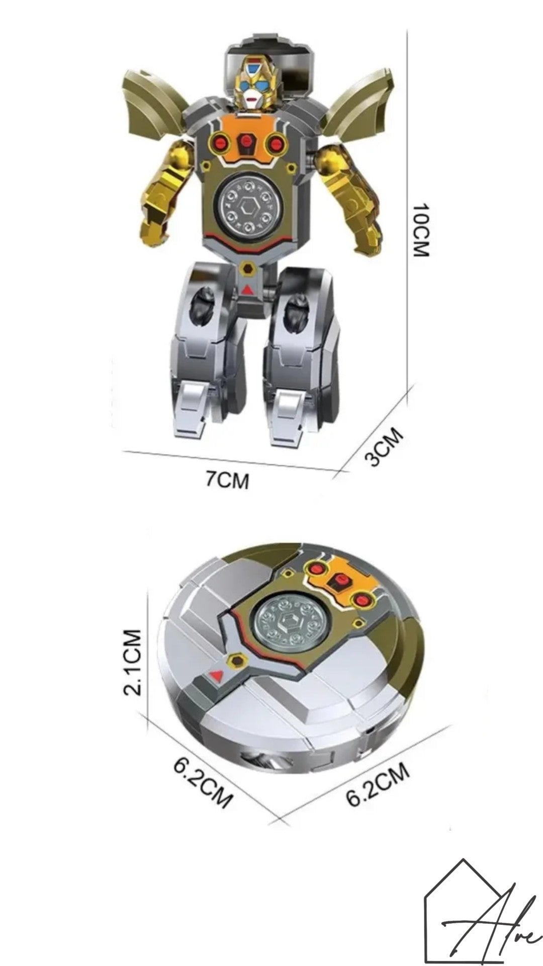 2-in-1 Robot Fidget Spinner