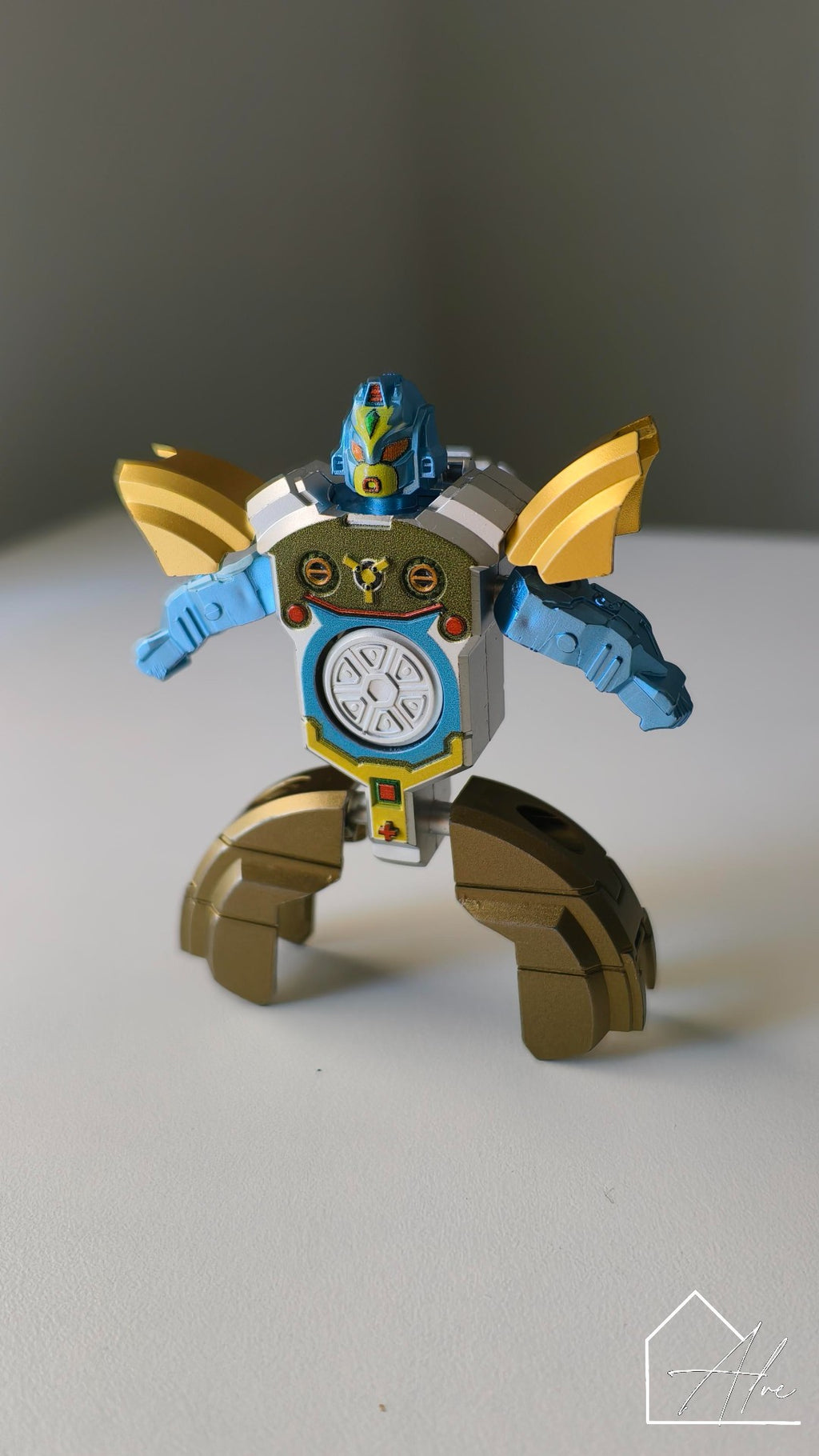 2-in-1 spinner fidget robot toy – fun desk companion for ages 4+