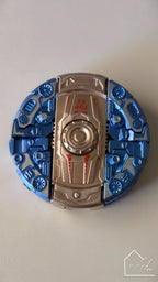 Transformable fidget spinner – robot to spinner transformation step