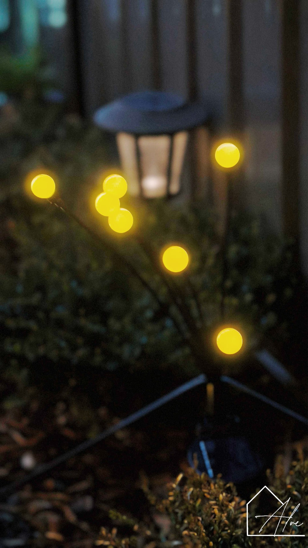 Solar firefly lights outdoor – solar powered no wiring needed