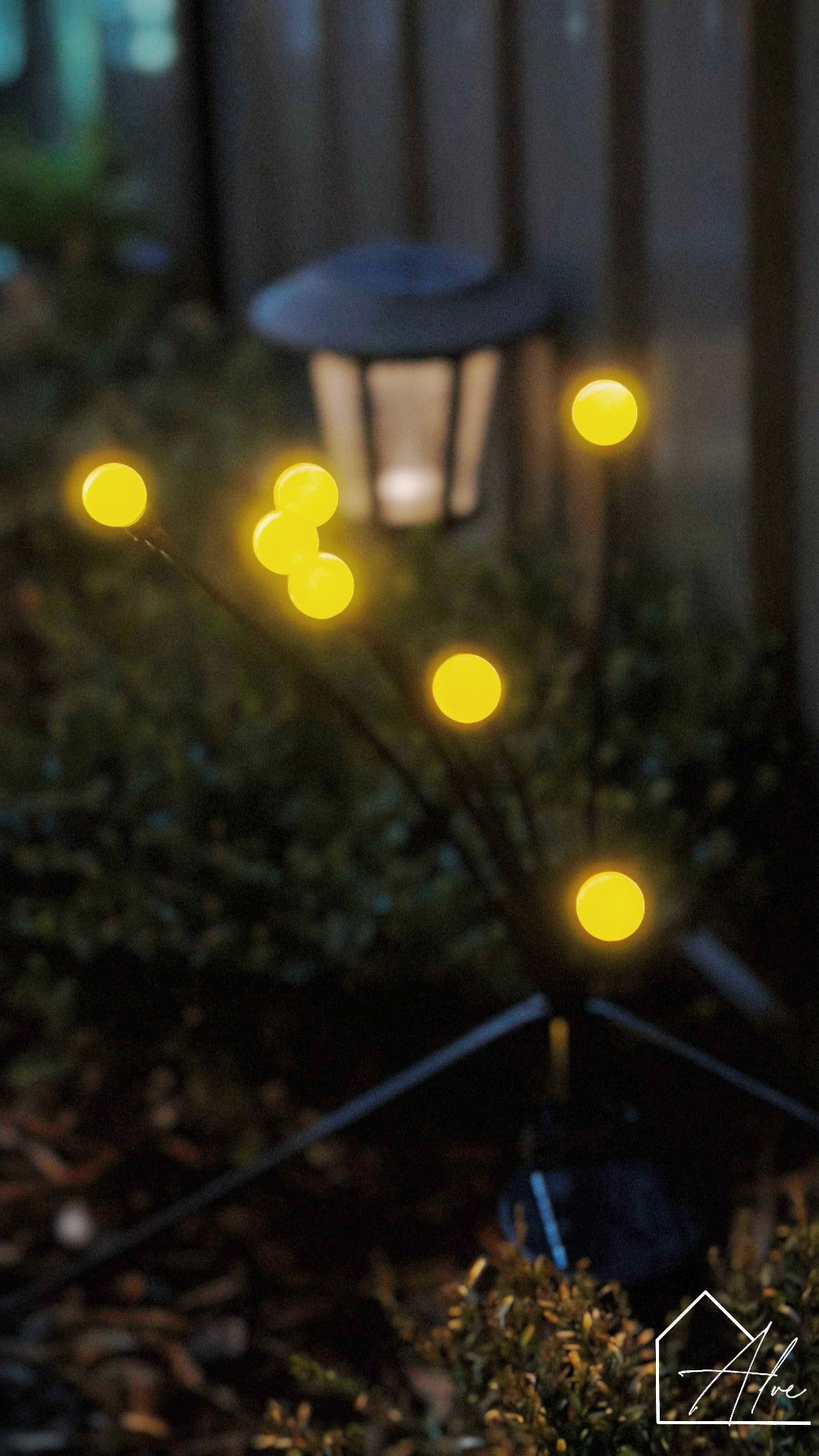 Solar firefly lights outdoor – solar powered no wiring needed