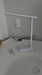 LED desk lamp USB rechargeable – flexible neck design