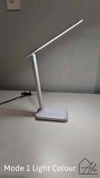 Rechargeable touch desk lamp – compact and portable