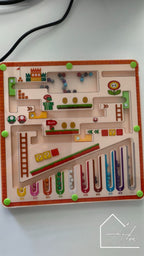 Magnetic ball maze game – great sensory toy for toddlers and kids