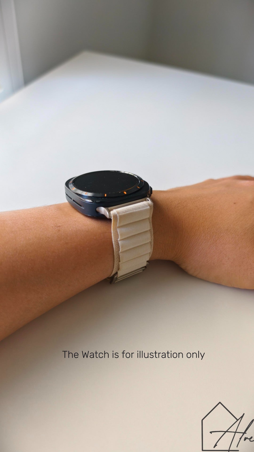 Nylon watch strap for Samsung Ultra – breathable adjustable band