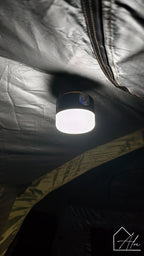 Solar powered camping light – remote controlled LED lantern