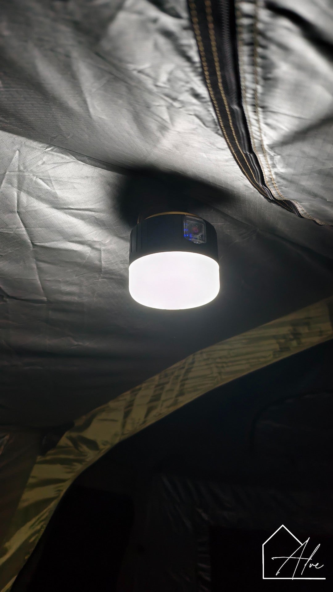 Solar powered camping light – remote controlled LED lantern