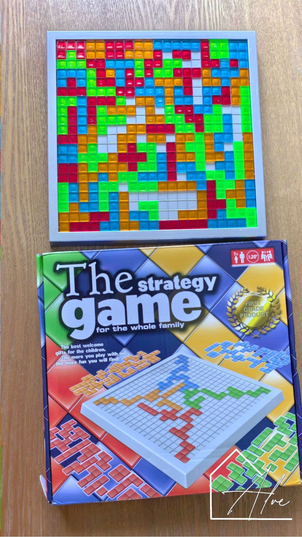 Tetris-Style Strategy Board Game for Kids and Families Ages 7+ – 4 Player