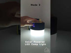 Solar LED light - 3 different modes for usage