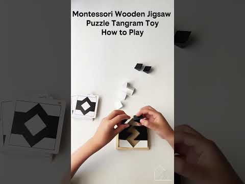 Wooden Tangram Puzzle