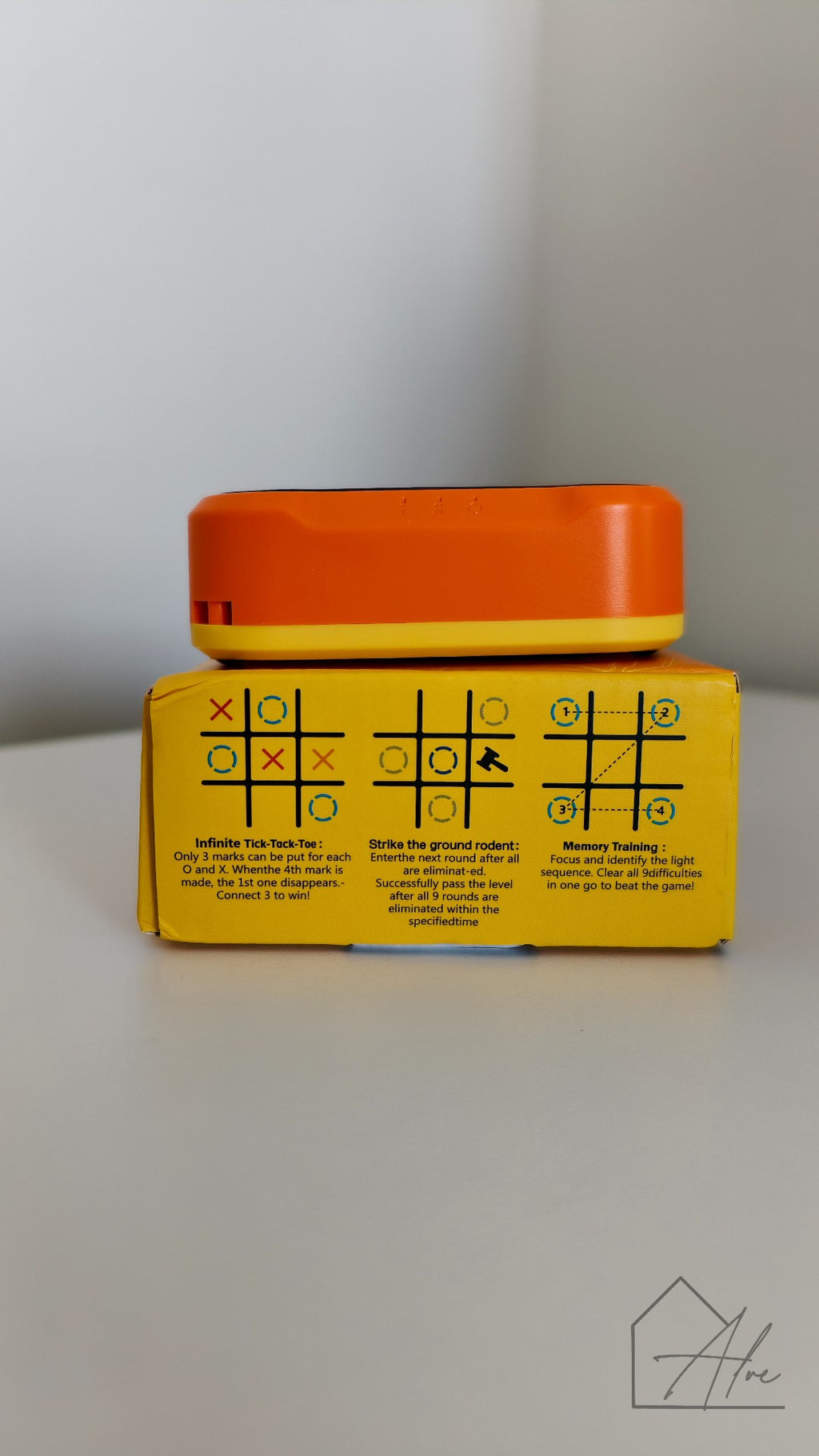 Kids electronic Tic-Tac-Toe game – memory skill building ages 7+